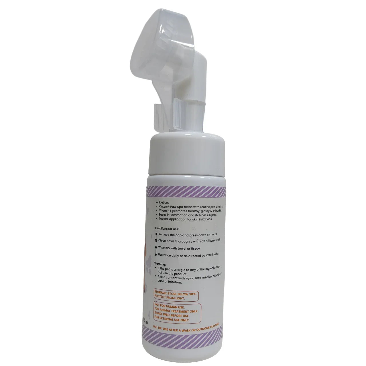 Oatem Paw SPA Foam, Vitamin E Paw Cleaner for Dogs and Cats, 150 ml