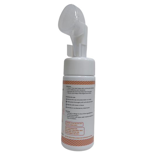 Oatem Paw Heal Foam , Paw Cleaner for Dogs and Cats, 150 ml , (Salicylic Acid )