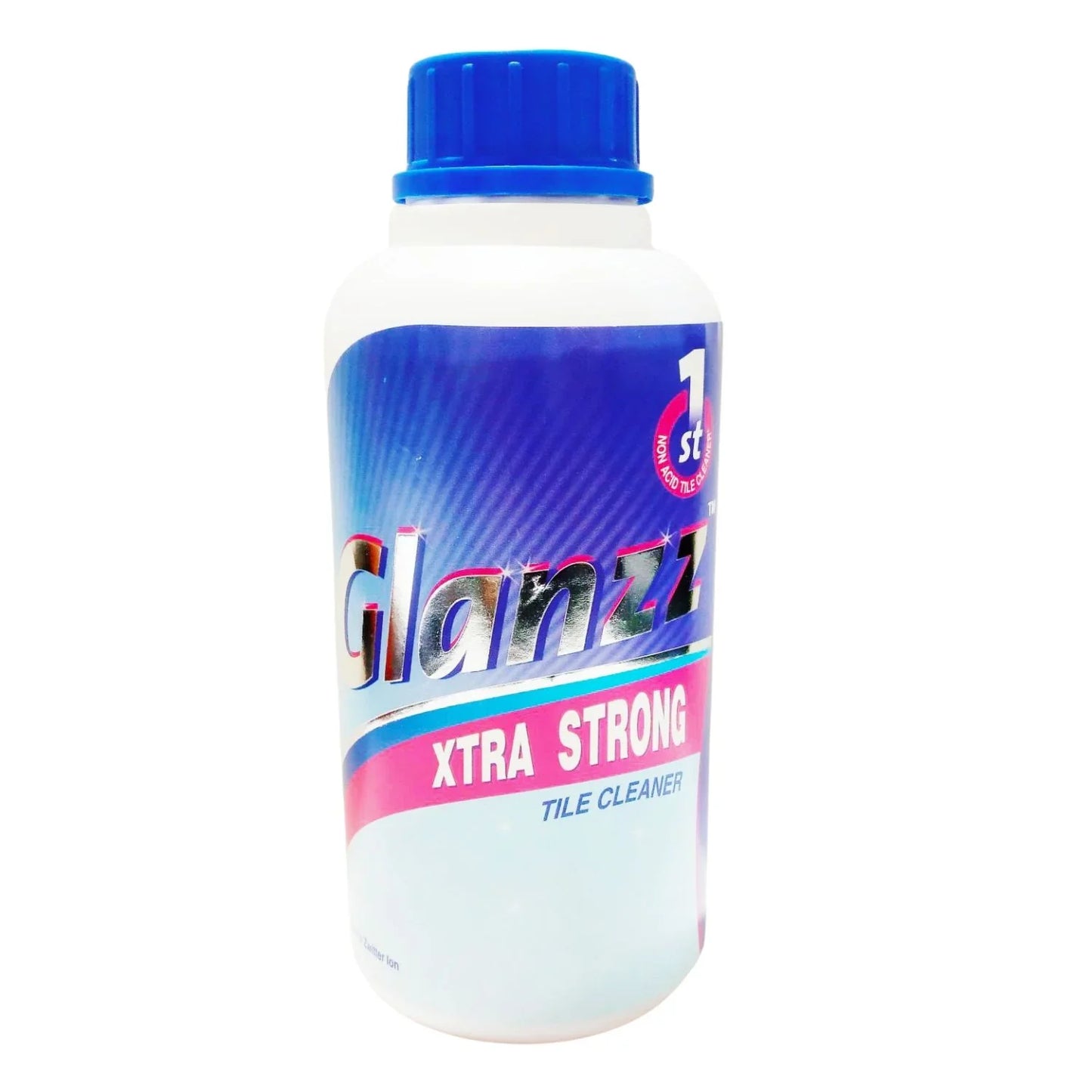 Glanzz Xtra Strong Tile Cleaner – 500ml, For Marble, Granite, Floors, Steel & Glassware