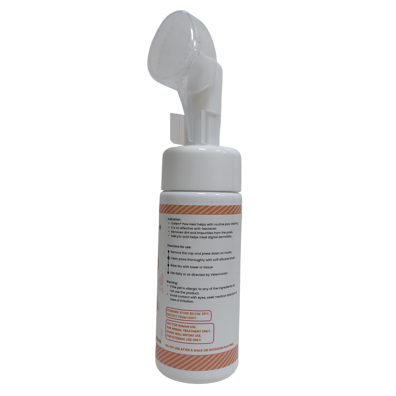 Oatem Paw Heal Foam , Paw Cleaner for Dogs and Cats, 150 ml , (Salicylic Acid )